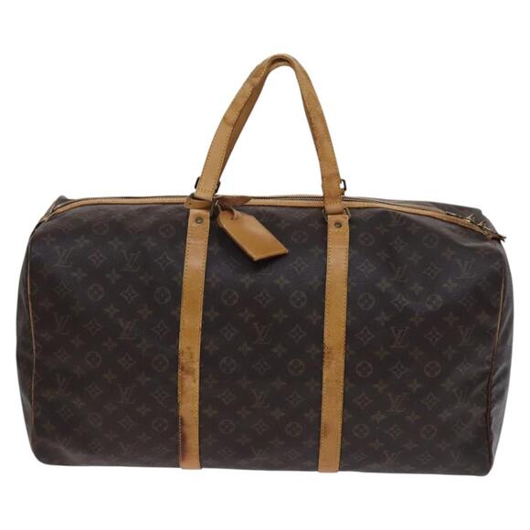 LOUIS VUITTON Monogram Sac Souple 55 Boston Bag M41622 - Picture 13 of 16